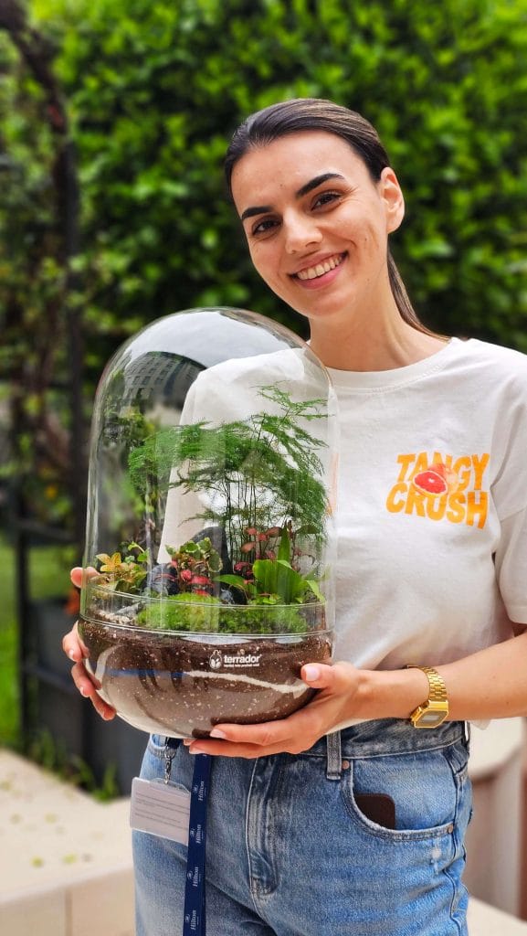 biljni terarijum - Hilton Belgrade Terrador Earth Day 2025 5 - Terrador