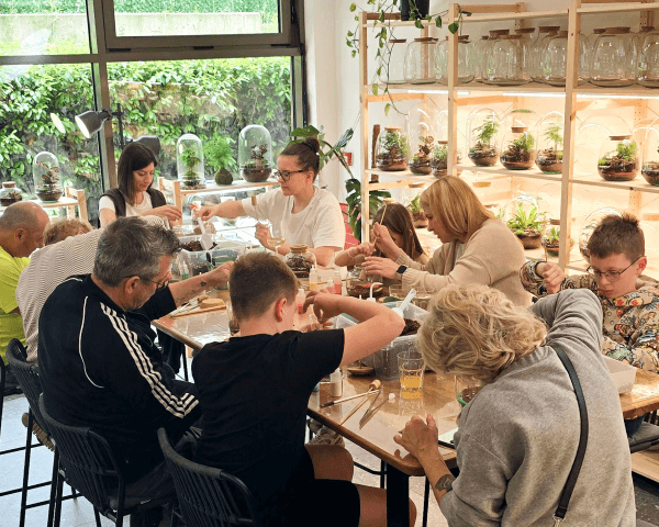 Privatne Radionice Pravljenja Biljnih Terarijuma u Beogradu za Rođendane i Proslave - Terrador biljni terarijum - terrador privatne radionice 2 - Terrador