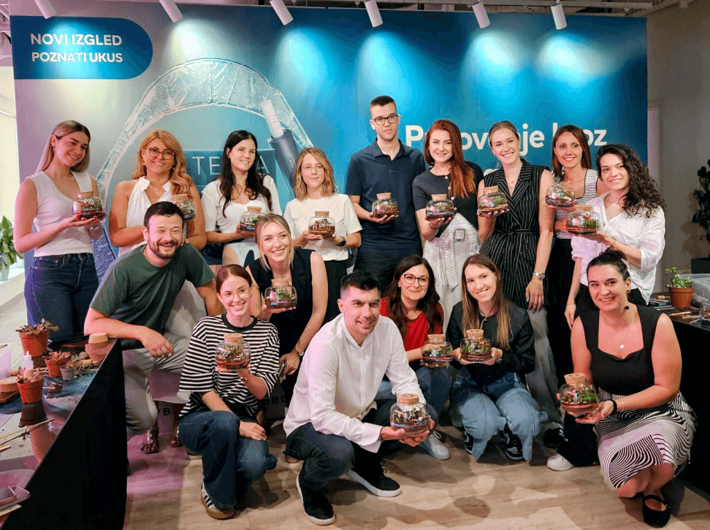 biljni terarijum - PMI Terrador teambuilding 1 - Terrador