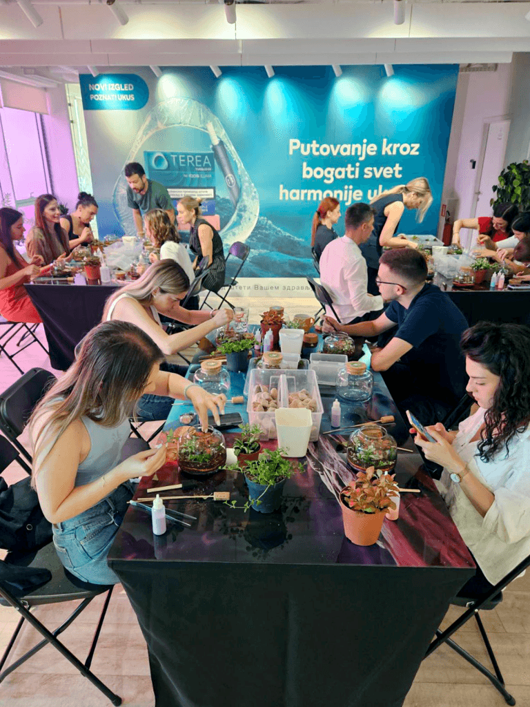 biljni terarijum - PMI Terrador teambuilding 2 - Terrador